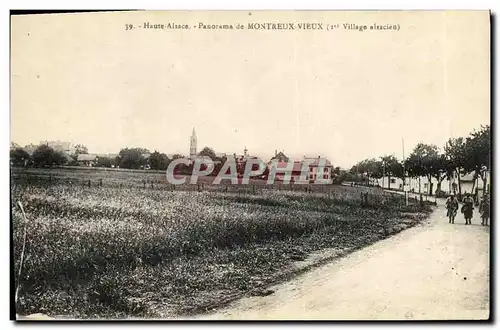 Cartes postales Montreux Vieux Panorama