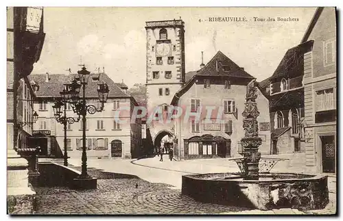 Cartes postales Ribeauville Tour des Bouchers