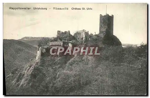 Cartes postales Ribeauville Chateau St Ulric