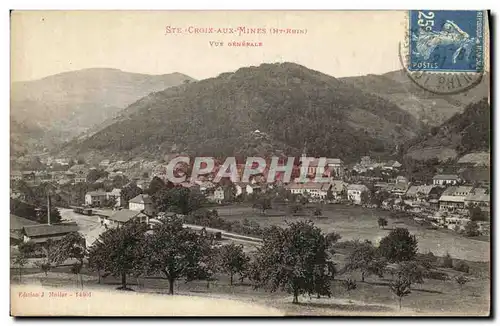 Cartes postales Ste Croix Aux Mines Vue Generale