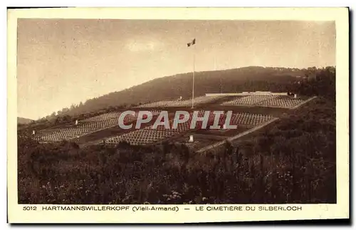 Cartes postales Hartmannswillerkopf Le Cimetiere Du Silberloch