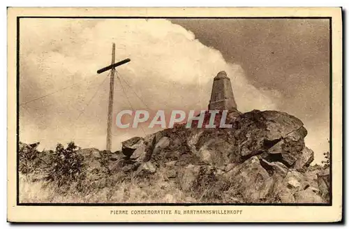 Cartes postales Pierre Commemorative Hartmannswillerkopf