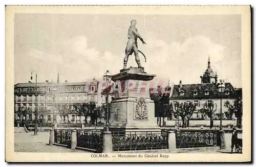 Cartes postales Colmar Monument du General Rapp