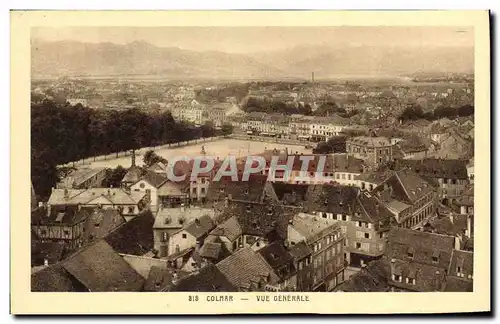 Cartes postales Colmar Vue Generale