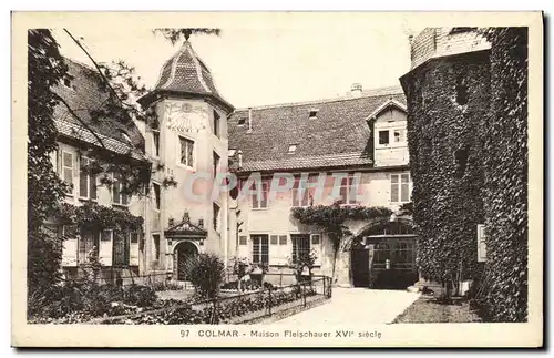 Cartes postales Colmar Maison Fleischauer