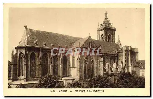 Cartes postales Colmar Cathedrale Saint Martin