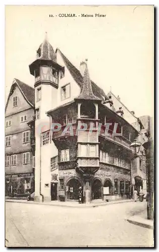 Cartes postales Colmar Maison Pfister