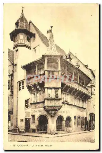 Cartes postales Colmar La Maison Pfister