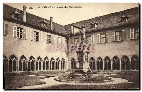 Ansichtskarte AK Colmar Musee des Unterlinden