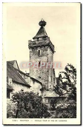 Ansichtskarte AK Rouffach Vieille Tour Et Nid De Clgognes