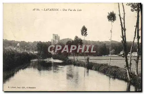 Cartes postales Lavardin Une Vue du Loir