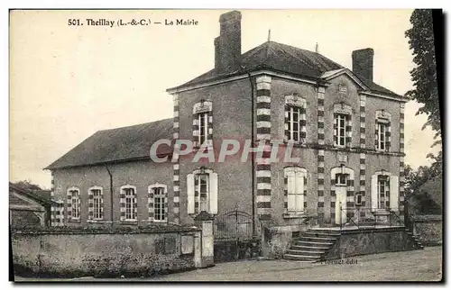 Cartes postales Theillay La Mairie