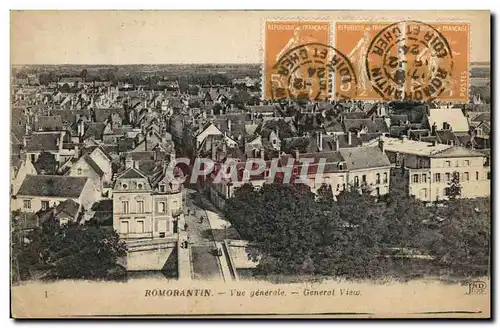 Cartes postales Romorantin Vue Generale