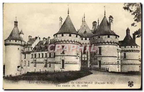 Cartes postales Chateau de Chaumont