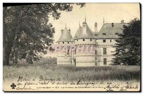 Cartes postales Chateau de Chaumont sur Loire