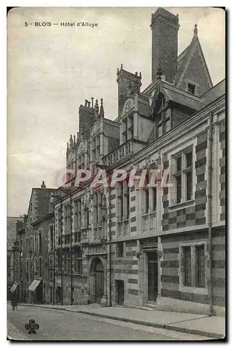 Cartes postales Blois Hotel d Alluye