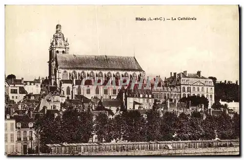 Cartes postales Blois La Cathedrale