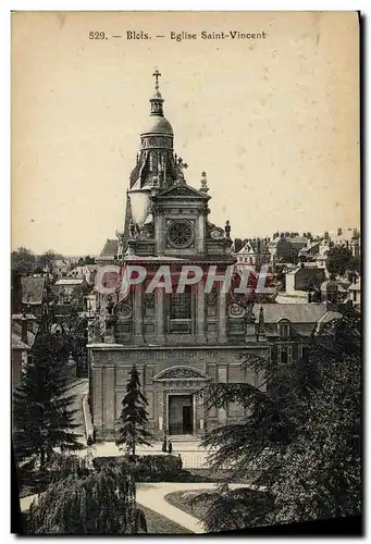 Cartes postales Blois Eglise Saint Vincent