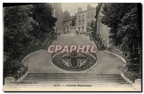 Cartes postales Blois L Escalier Monumental