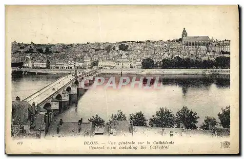 Cartes postales Blois Vue Generale sur la Cathedrale