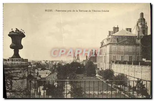 Cartes postales Blois Panorama pris de la Terrasse de l ancien eveche