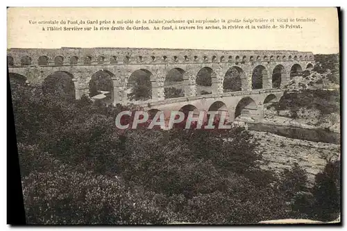 Cartes postales Pont du Gard Nimes