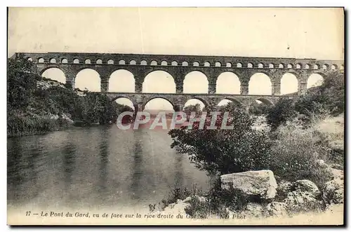 Cartes postales Pont du Gard Nimes