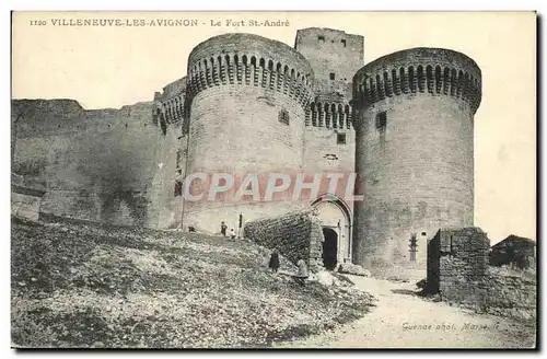 Cartes postales Villeneuve Les Avignon Le Fort St Andre