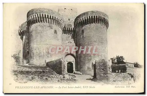 Cartes postales Villeneuve Les Avignon Le Fort Saint Andre