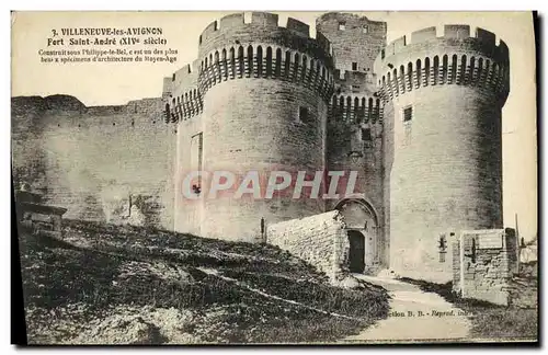 Cartes postales Villeneuve Les Avignon Port Saint Andre