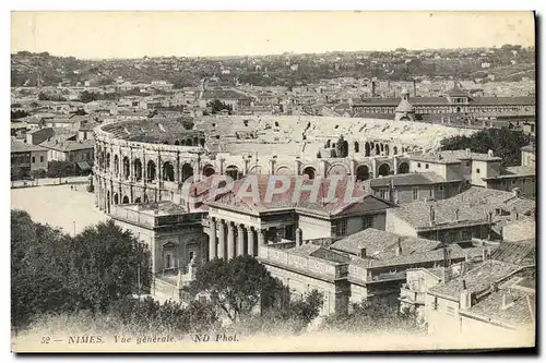 Cartes postales Nimes Vue Generale