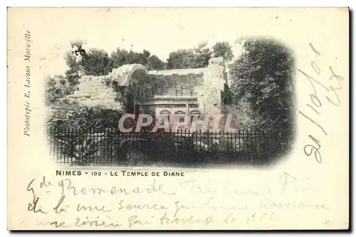 Cartes postales Nimes Le Temple De Diane