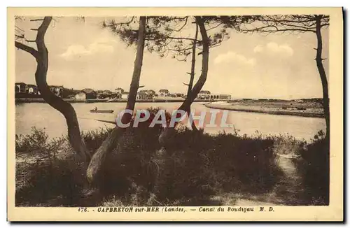 Cartes postales Capbreton Sur Mer Canal du Boudigau