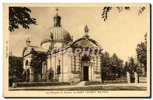 Cartes postales La Chapelle du Berceau de Saint Vincent De Paul