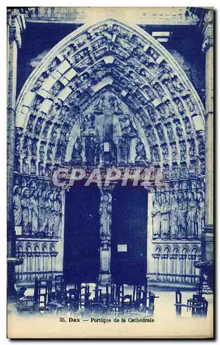 Cartes postales Dax Portique de la Cathedrale