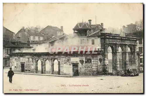 Cartes postales Dax La Fontaine Chaude