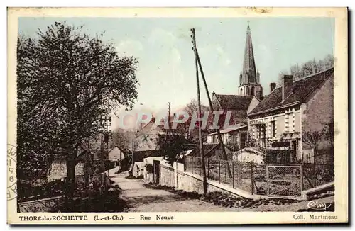 Cartes postales Thore la Rochette Rue Neuve