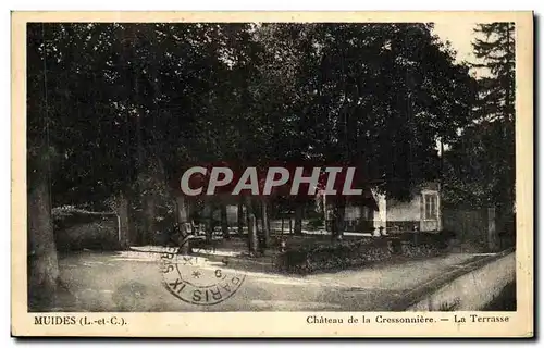 Cartes postales Muides Chateau de la Cressonniere La Terrasse