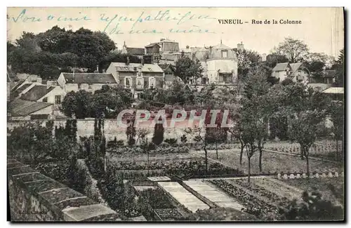 Cartes postales Vineuil Rue de la Colonne