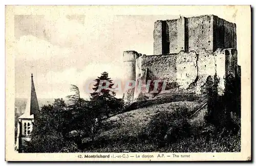 Cartes postales Montrichard Le donjon