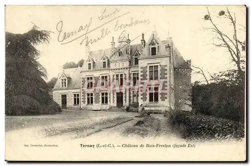 Cartes postales Ternay Chateau de Bois Freslon facade Est