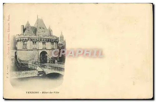 Cartes postales Vendome Hotel de Ville