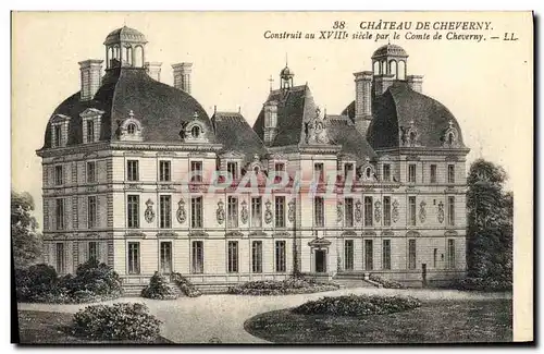 Ansichtskarte AK Chateau de Cheverny Construit au XVlll e siecle par le Comte de Cheverny