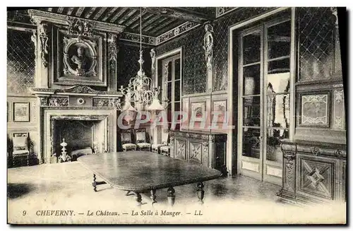 Ansichtskarte AK Cheverny Le Chateau La Salle a Manger