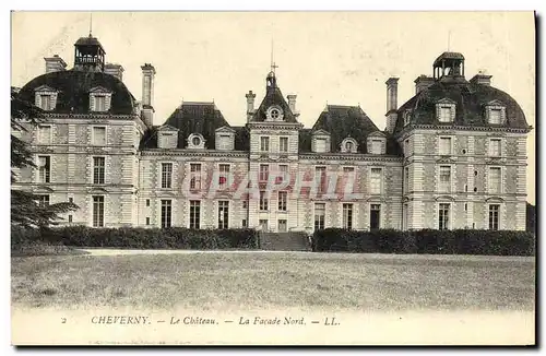 Ansichtskarte AK Cheverny Le Chateau La Facade Nord