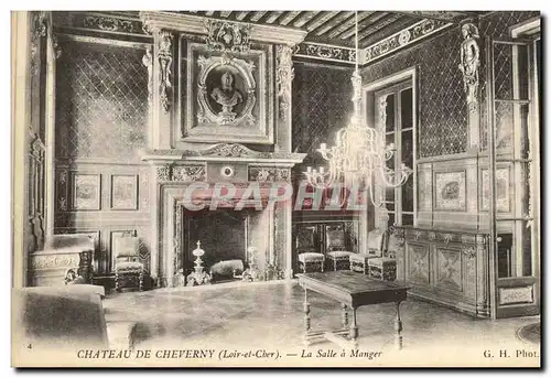 Ansichtskarte AK Chateau de Cheverny La Salle a Manger