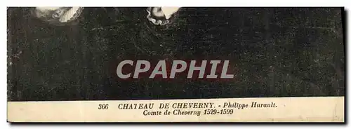 Cartes postales Chateau De Cheverny Philippe Hurault Comte de Cheverny 1529 1599