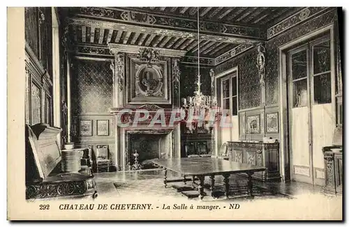 Ansichtskarte AK Chateau De Cheverny La Salle a Manger