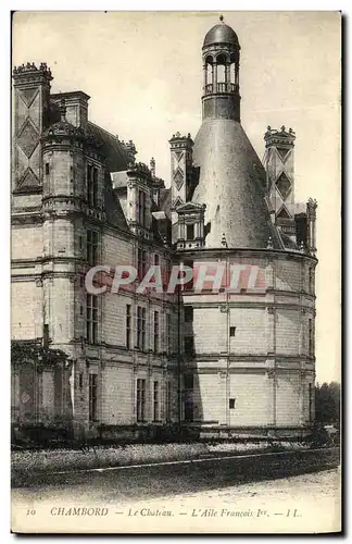 Ansichtskarte AK Chambord Le Chateau L Aile Francois 1er