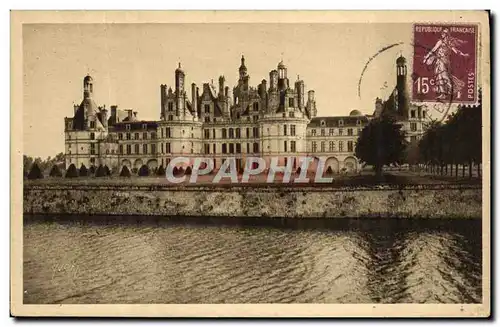 Ansichtskarte AK Chambord Le Chateau Facade Nord